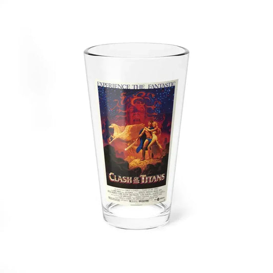 CLASH OF THE TITANS 1981 Movie Poster - Pint Glass 16oz 16oz - Go Mug Yourself