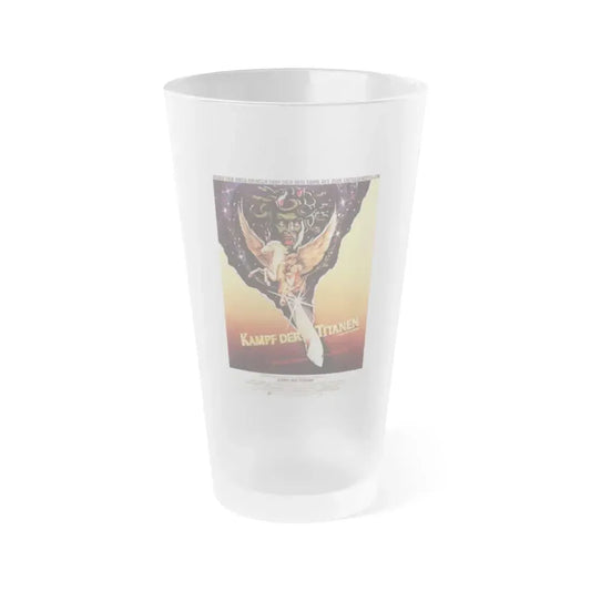 CLASH OF THE TITANS (2) 1981 Movie Poster - Frosted Pint Glass 16oz Default Title - Go Mug Yourself