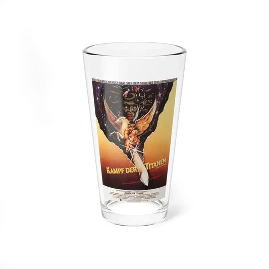 CLASH OF THE TITANS (2) 1981 Movie Poster - Pint Glass 16oz 16oz - Go Mug Yourself