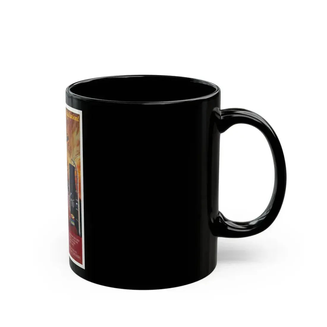 CLASS OF NUKE'EM HIGH 1986 Movie Poster - Black Coffee Mug - Go Mug Yourself