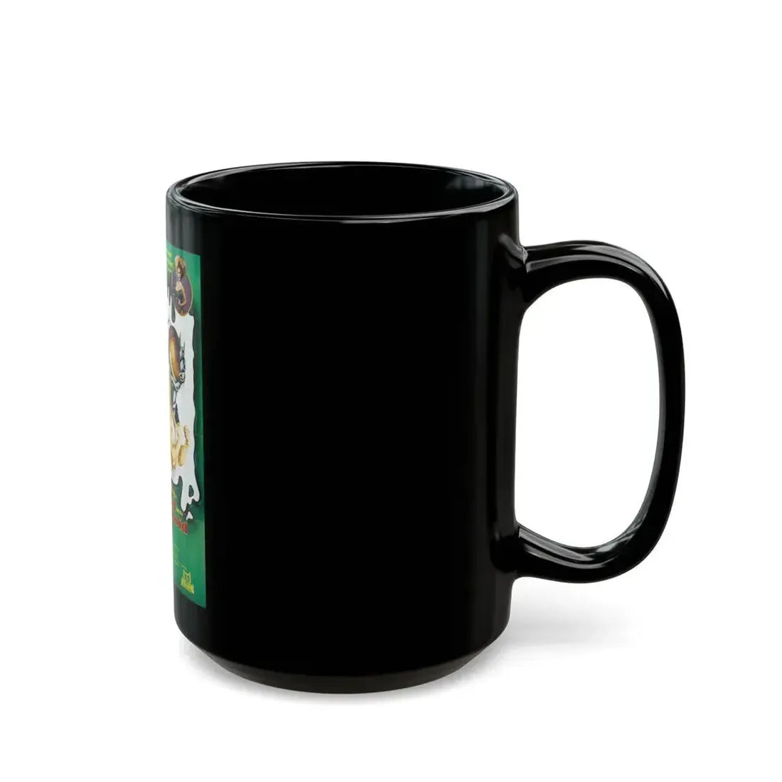 CLASS OF NUKE'EM HIGH 3 1994 Movie Poster - Black Coffee Mug - Go Mug Yourself