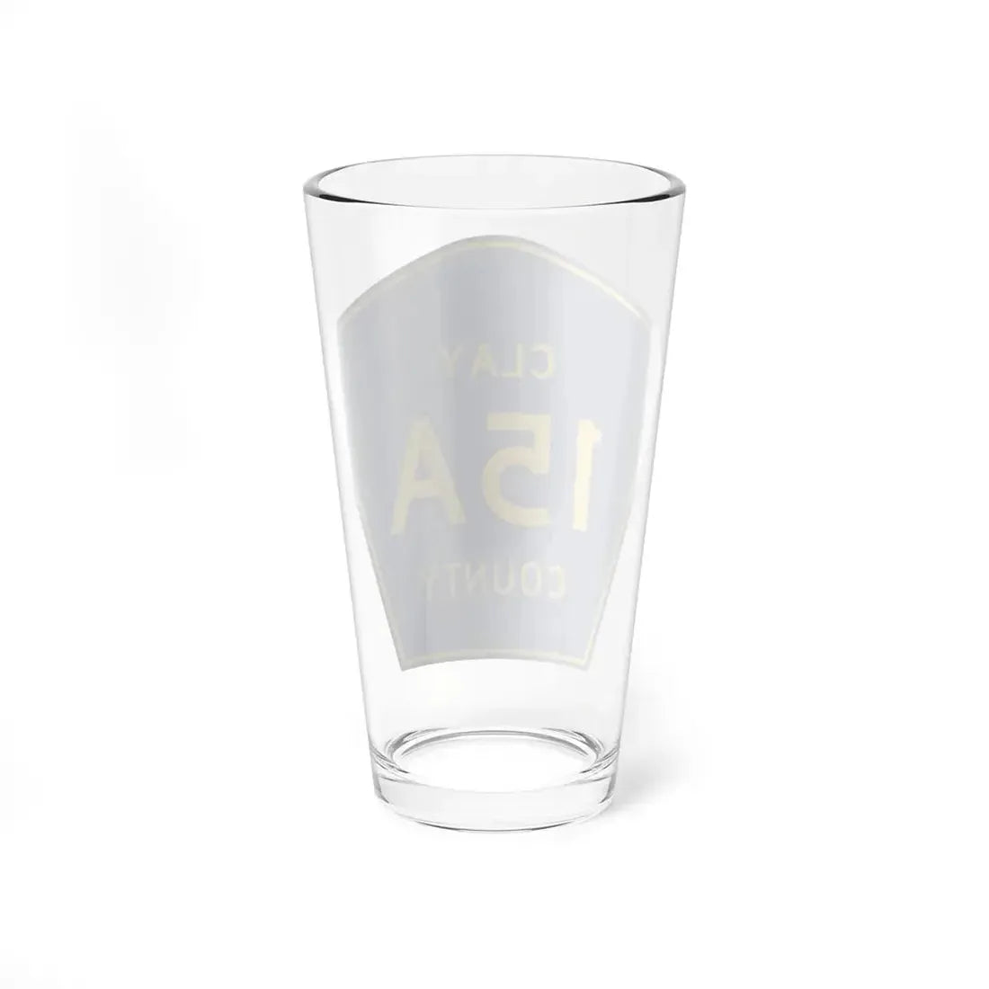 Clay County 15A (Florida) (Road Sign) Pint Glss 16oz - Go Mug Yourself