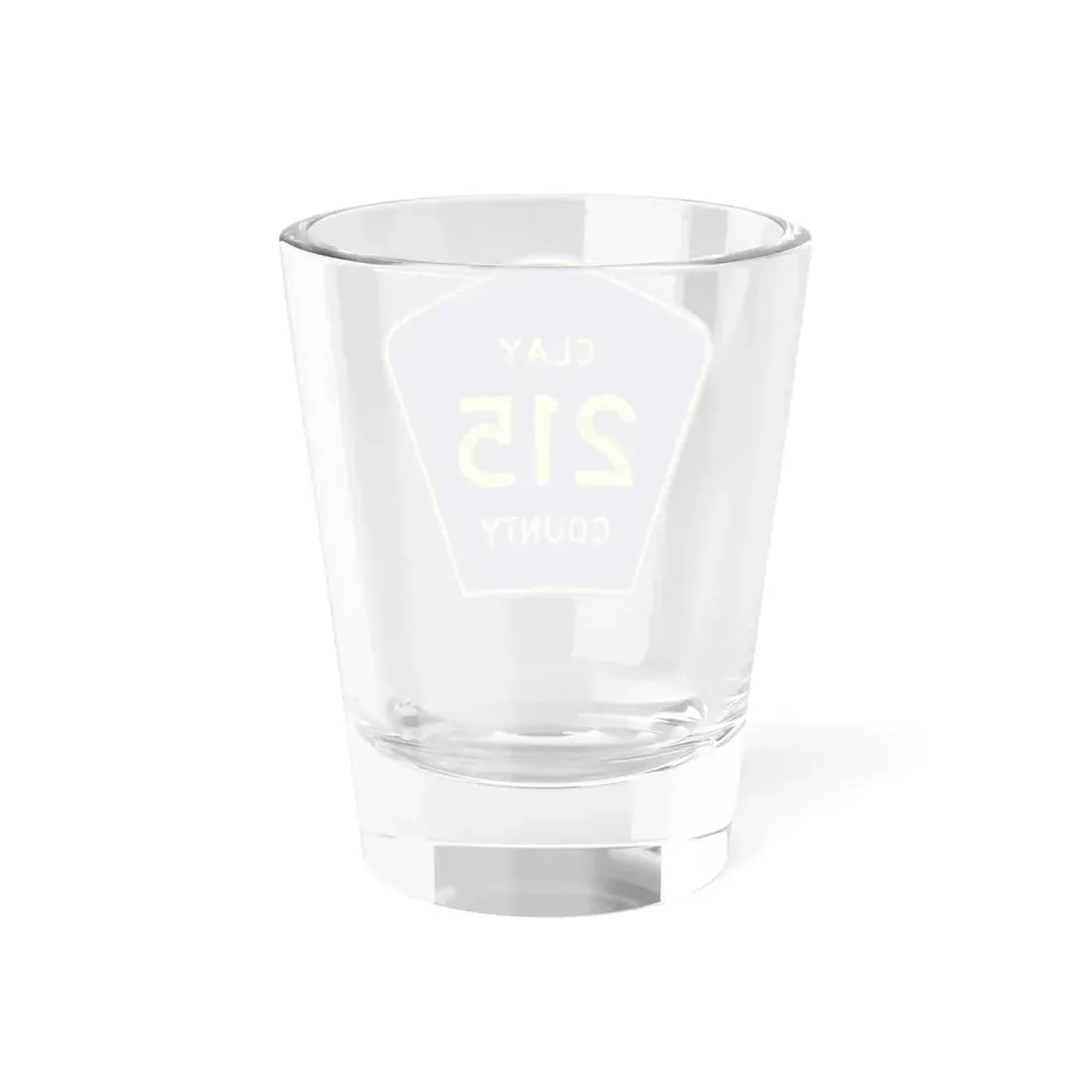 Clay County 215 (Florida) (Road Sign) Shot Glass 1.5oz - Go Mug Yourself