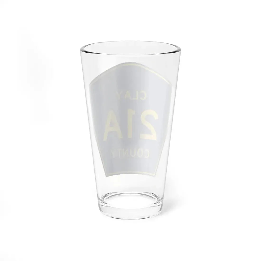 Clay County 21A (Florida) (Road Sign) Pint Glss 16oz - Go Mug Yourself