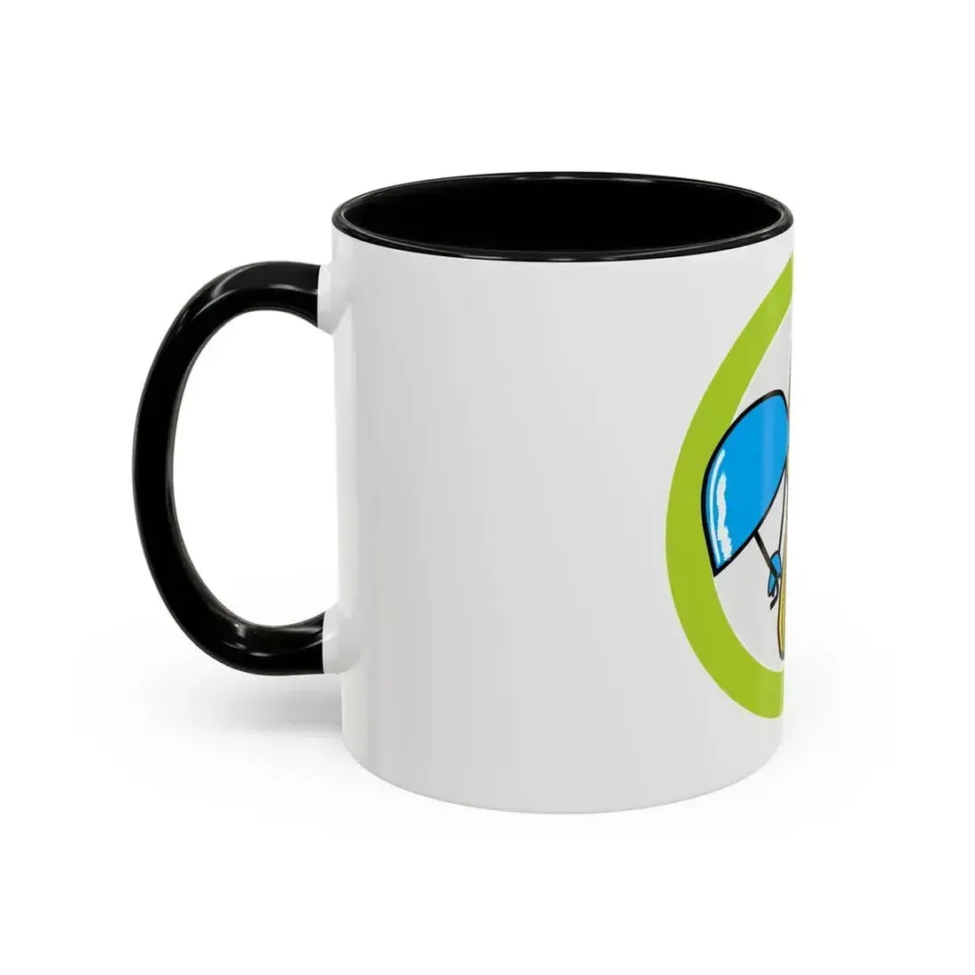 Climbing (Boy Scout Merit Badge) Accent Coffee Mug - Go Mug Yourself