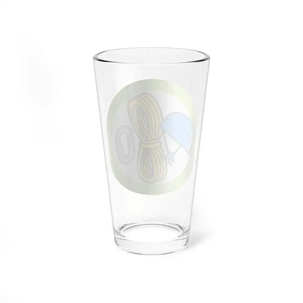 Climbing (Boy Scout Merit Badge) Pint Glass 16oz - Go Mug Yourself