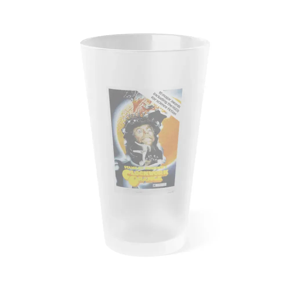 CLOCKWORK ORANGE (2) 1971 Movie Poster - Frosted Pint Glass 16oz 16oz Frosted - Go Mug Yourself