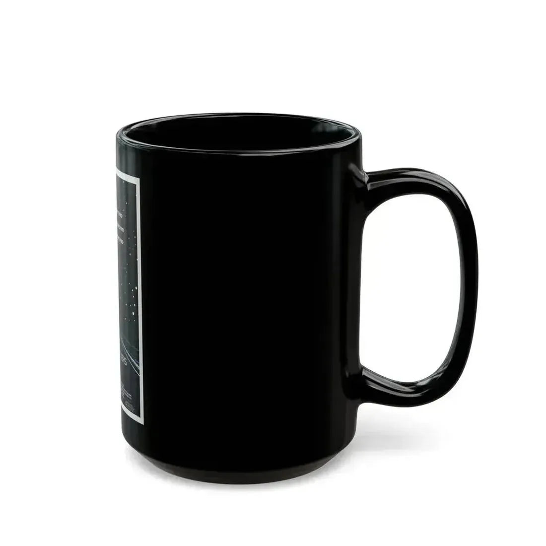 CLOSE ENCOUNTERS OF THE THIRD KIND (teaser) 1977 Movie Poster - Black Coffee Mug - Go Mug Yourself