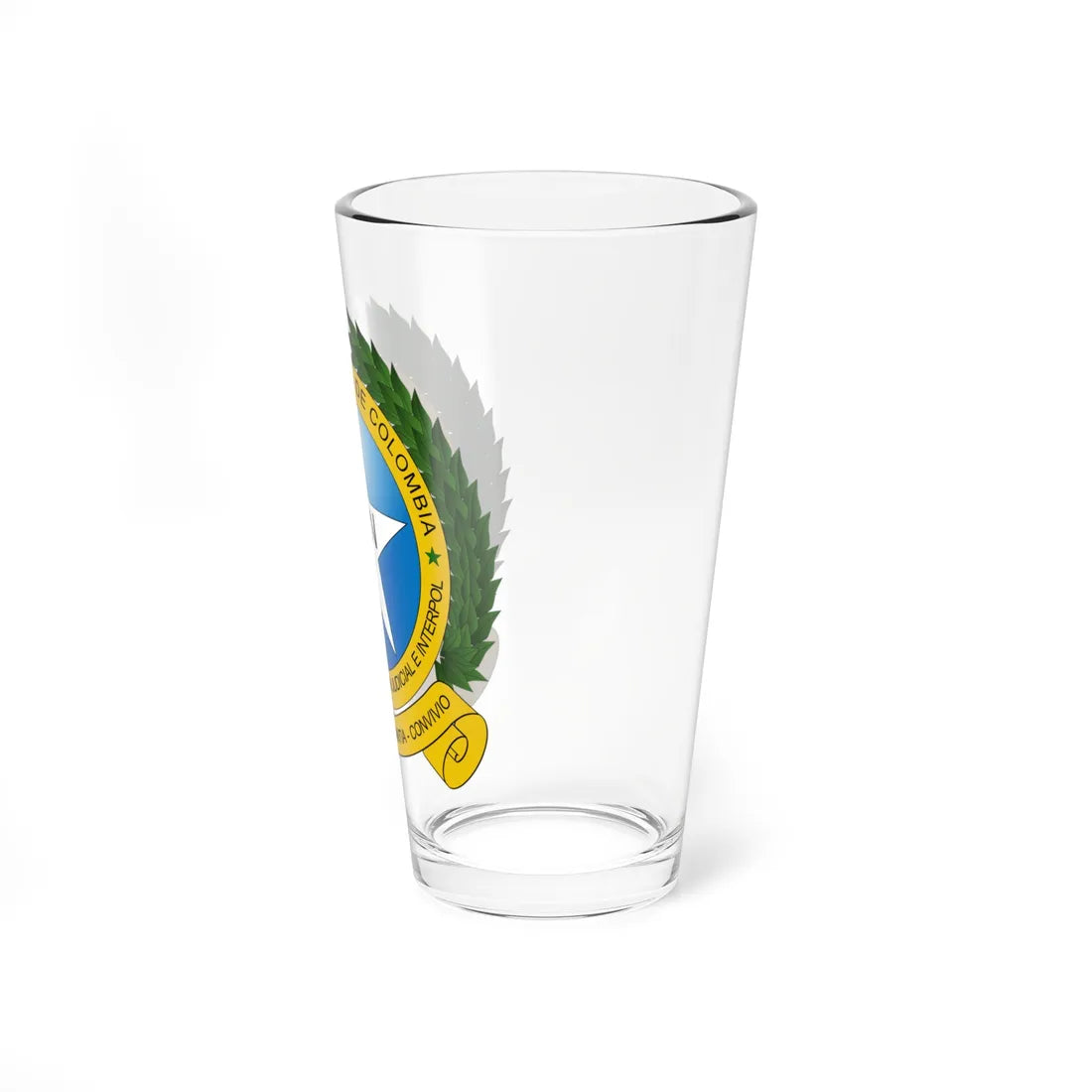 COA DIJIN (Colombia) (Coat of Arms) Pint Glass 16oz - Go Mug Yourself