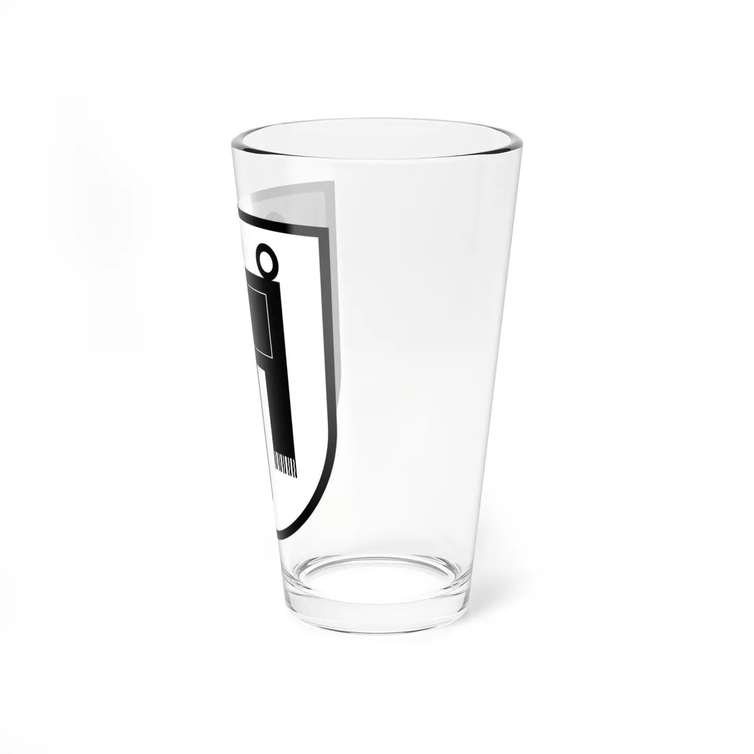 Coa House of Werdenberg-1 framed (Austria) (Coat of Arms) Pint Glass 16oz - Go Mug Yourself