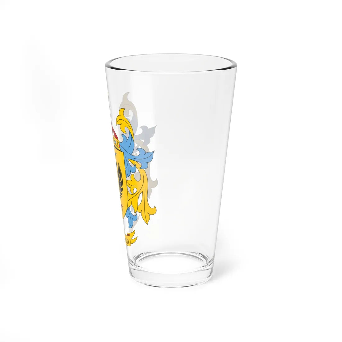 Coa Hungary Town Bükkösd (Hungary) (Coat of Arms) Pint Glass 16oz - Go Mug Yourself