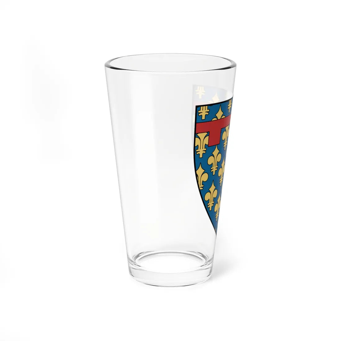 Coa Italy Country History Charles I of Naples 1246 (Italy) (Coat of Arms) Pint Glass 16oz - Go Mug Yourself