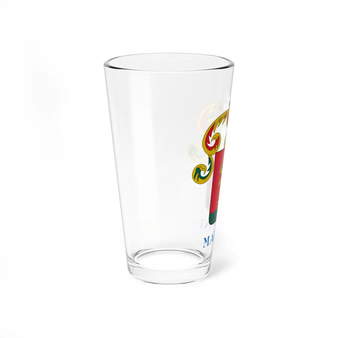 CoA Marconi (Italy) (Coat of Arms) Pint Glass 16oz - Go Mug Yourself