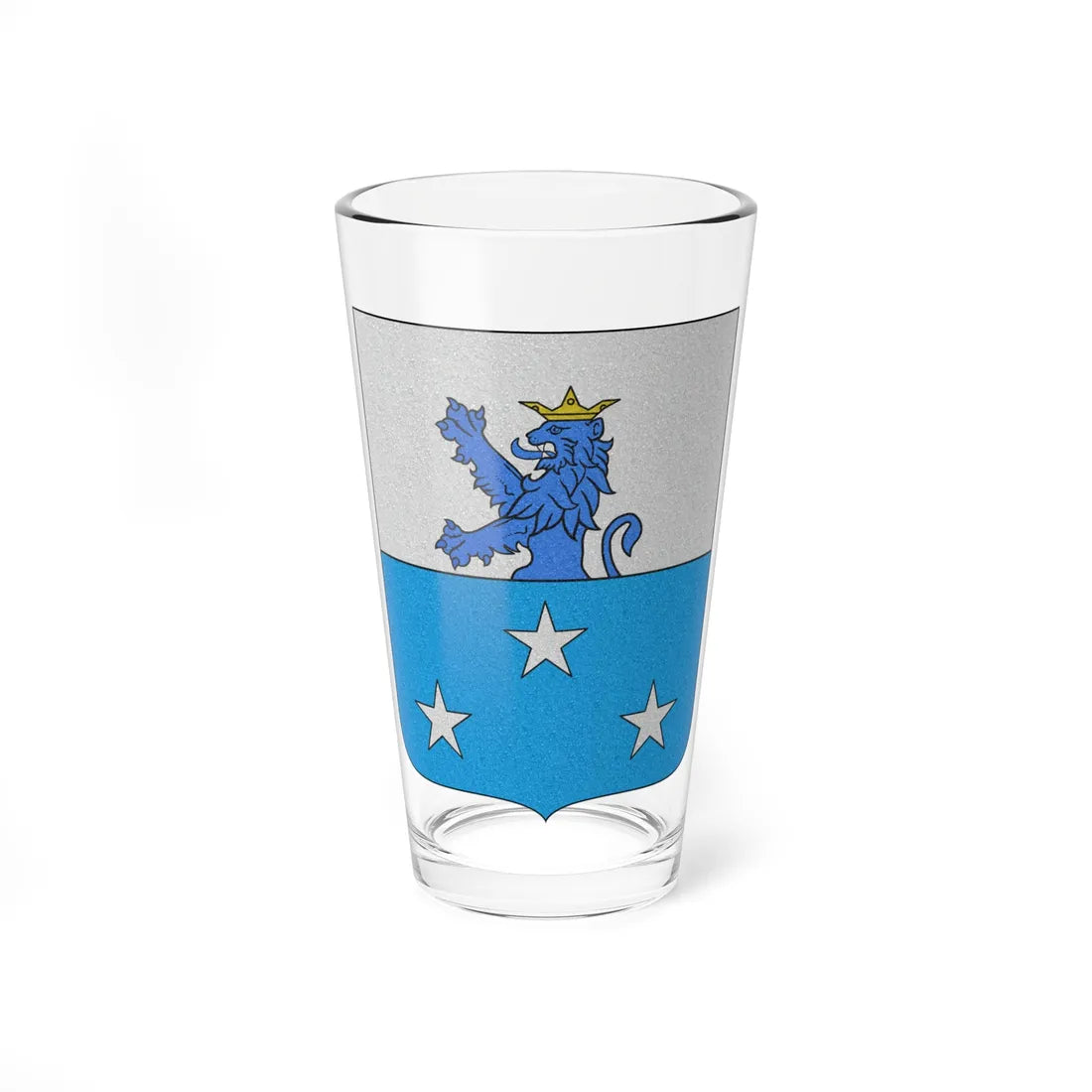 CoA Provaglio family Brescia Lombardia Italy 3 (Italy) (Coat of Arms) Pint Glass 16oz 16oz - Go Mug Yourself