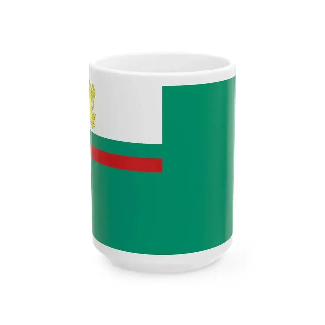 Coastguard Ensign of Bulgaria (Bulgaria) White Coffee Mug 15oz - Go Mug Yourself
