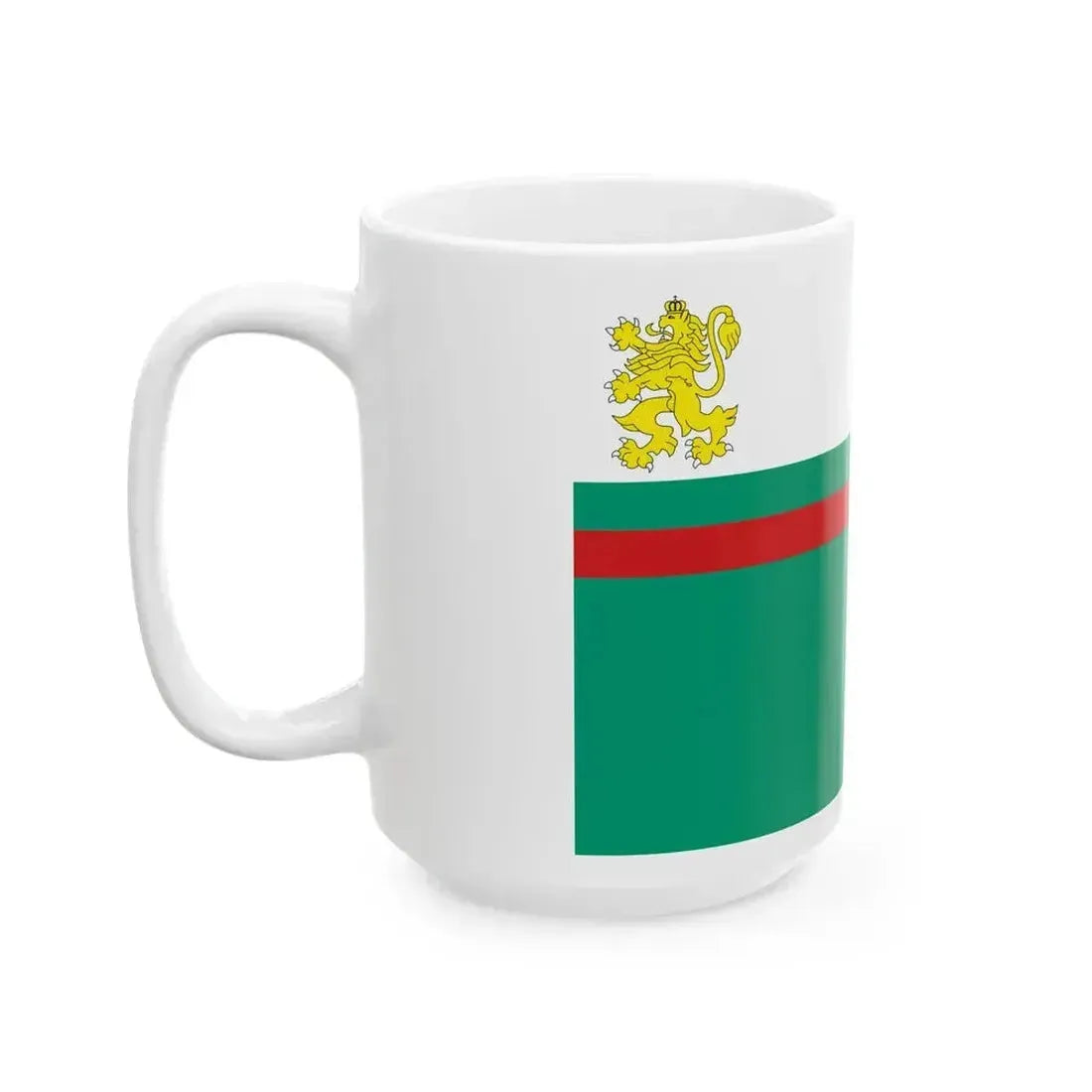Coastguard Ensign of Bulgaria (Bulgaria) White Coffee Mug - Go Mug Yourself