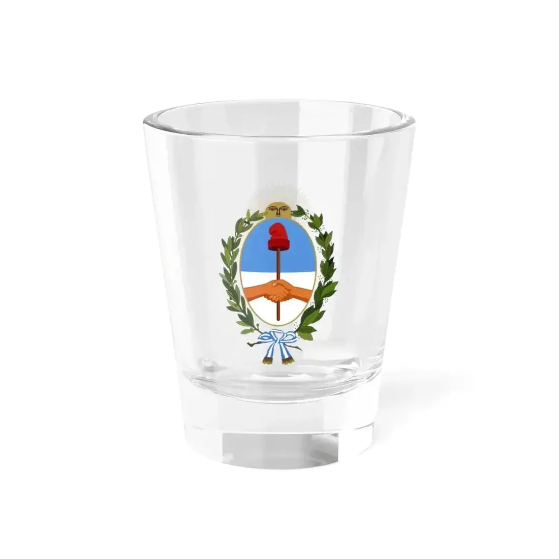 Coat of Arms Buenos Aires Province Argentina - Shot Glass 1.5oz 1.5oz - Go Mug Yourself