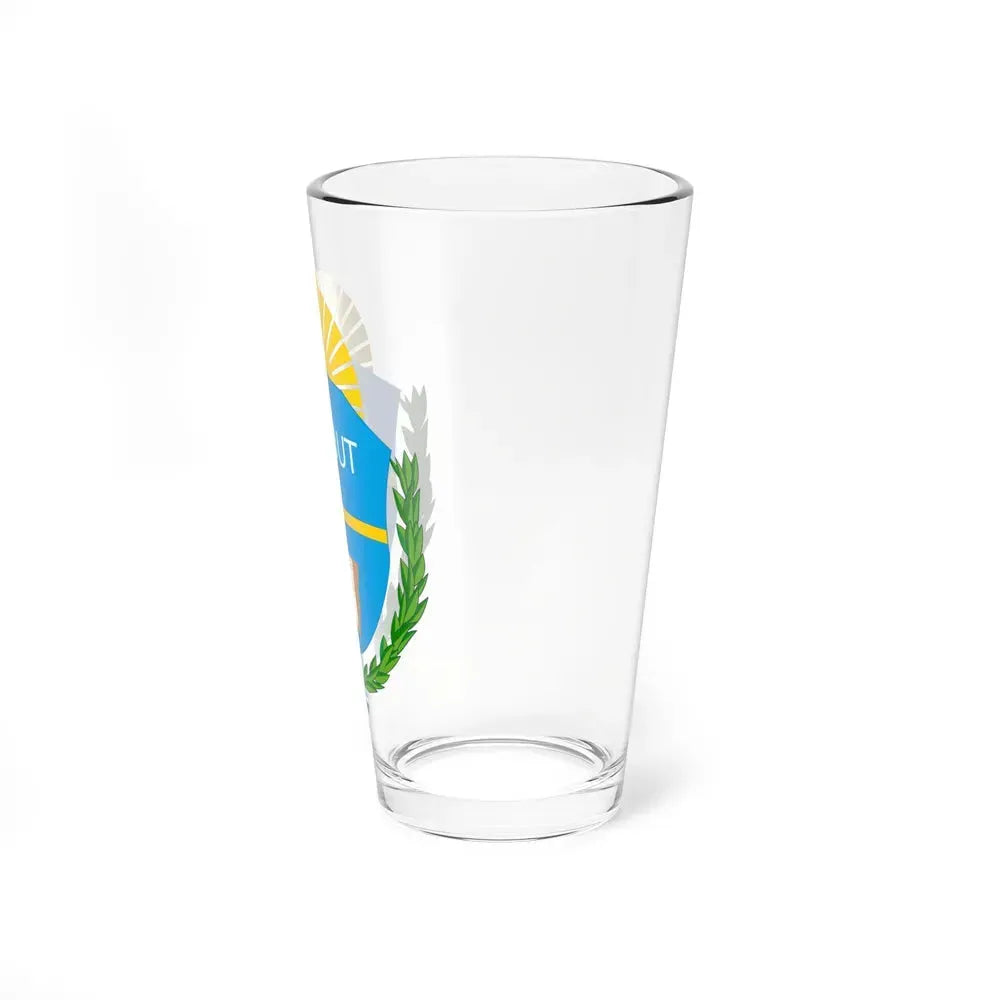 Coat of Arms Chubut Argentina - Pint Glass 16oz - Go Mug Yourself