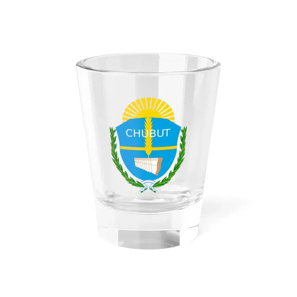 Coat of Arms Chubut Argentina - Shot Glass 1.5oz 1.5oz - Go Mug Yourself