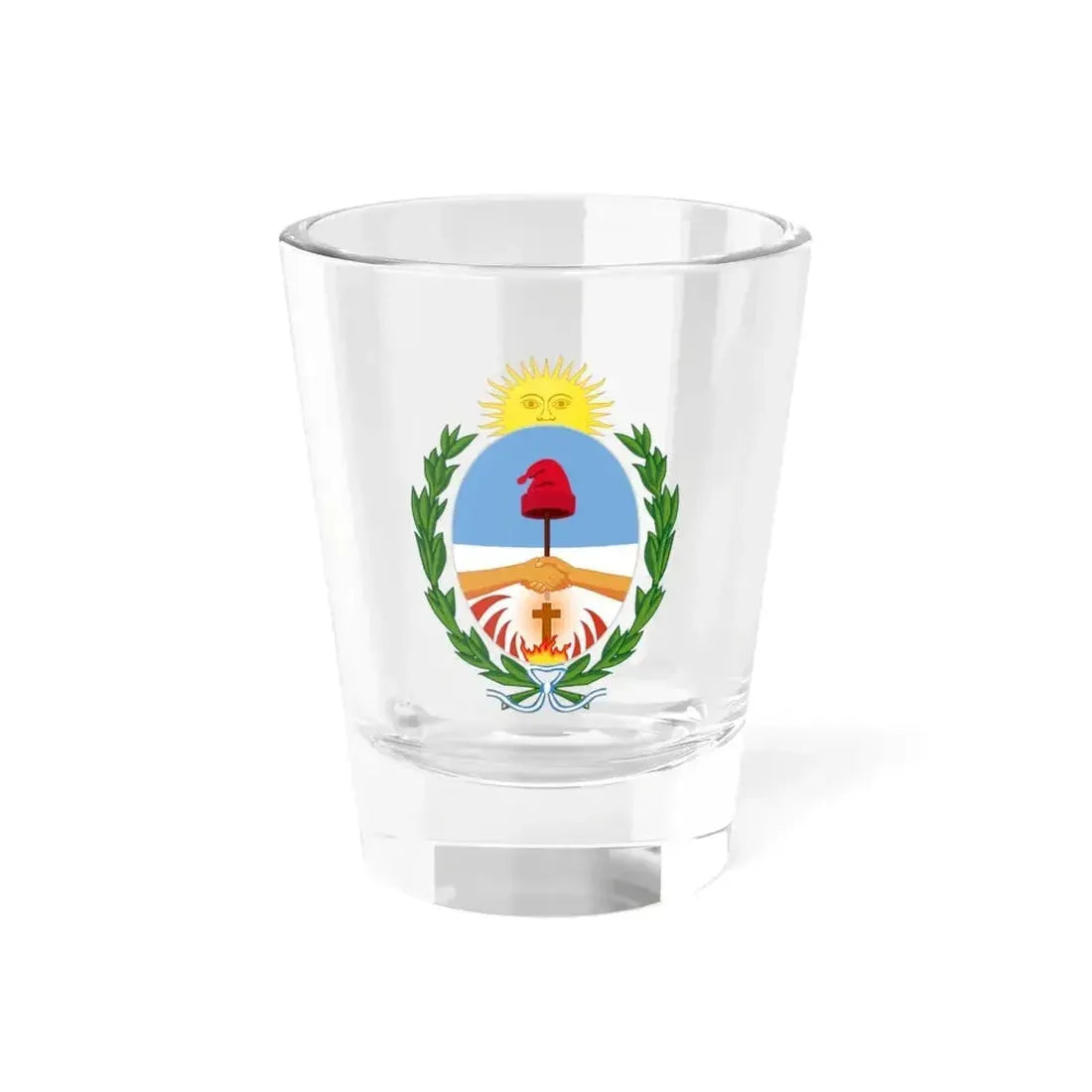 Coat of Arms Corrientes Argentina - Shot Glass 1.5oz 1.5oz - Go Mug Yourself