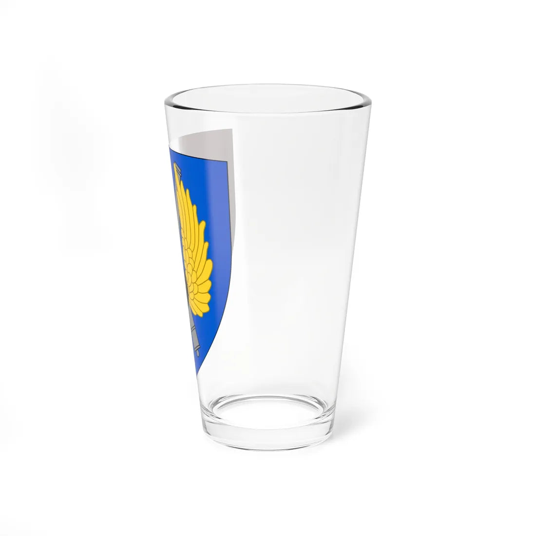 Coat of arms for Zealand Air Defence Regiment (Denmark) (Coat of Arms) Pint Glass 16oz - Go Mug Yourself