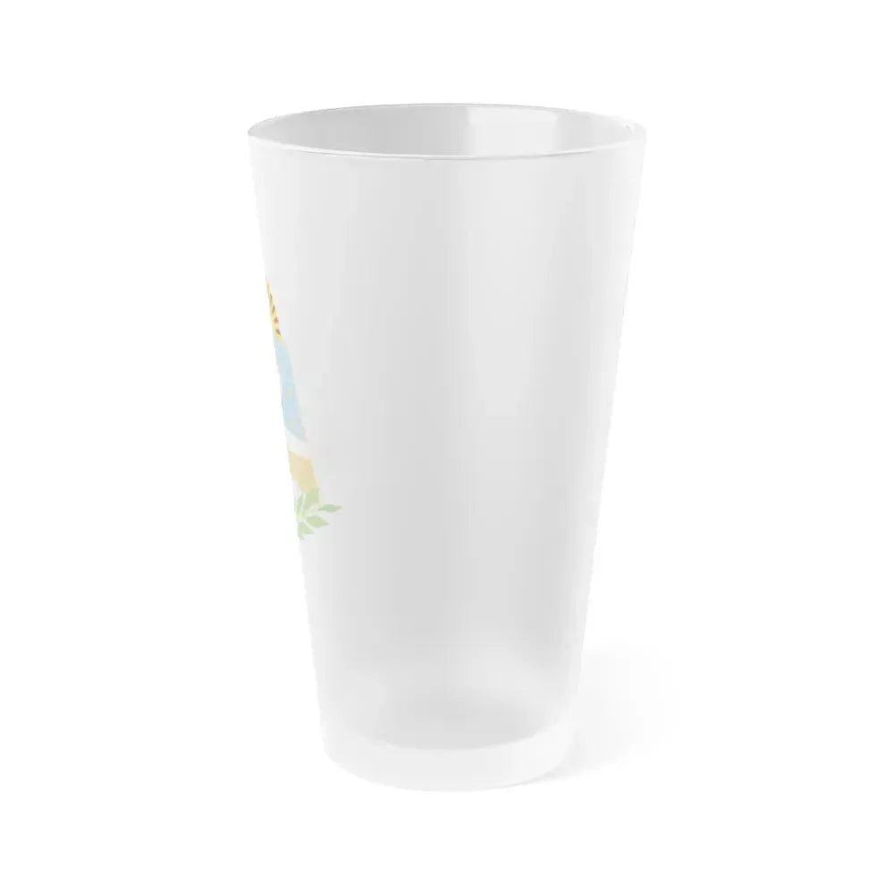 Coat of Arms Formosa Argentina - Frosted Pint Glass 16oz - Go Mug Yourself