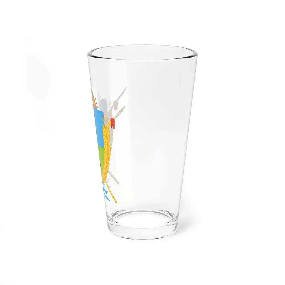 Coat of Arms La Pampa Argentina - Pint Glass 16oz - Go Mug Yourself