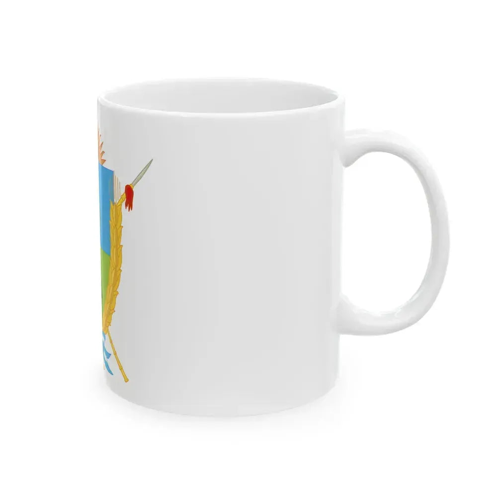 Coat of Arms La Pampa Argentina - White Coffee Mug - Go Mug Yourself