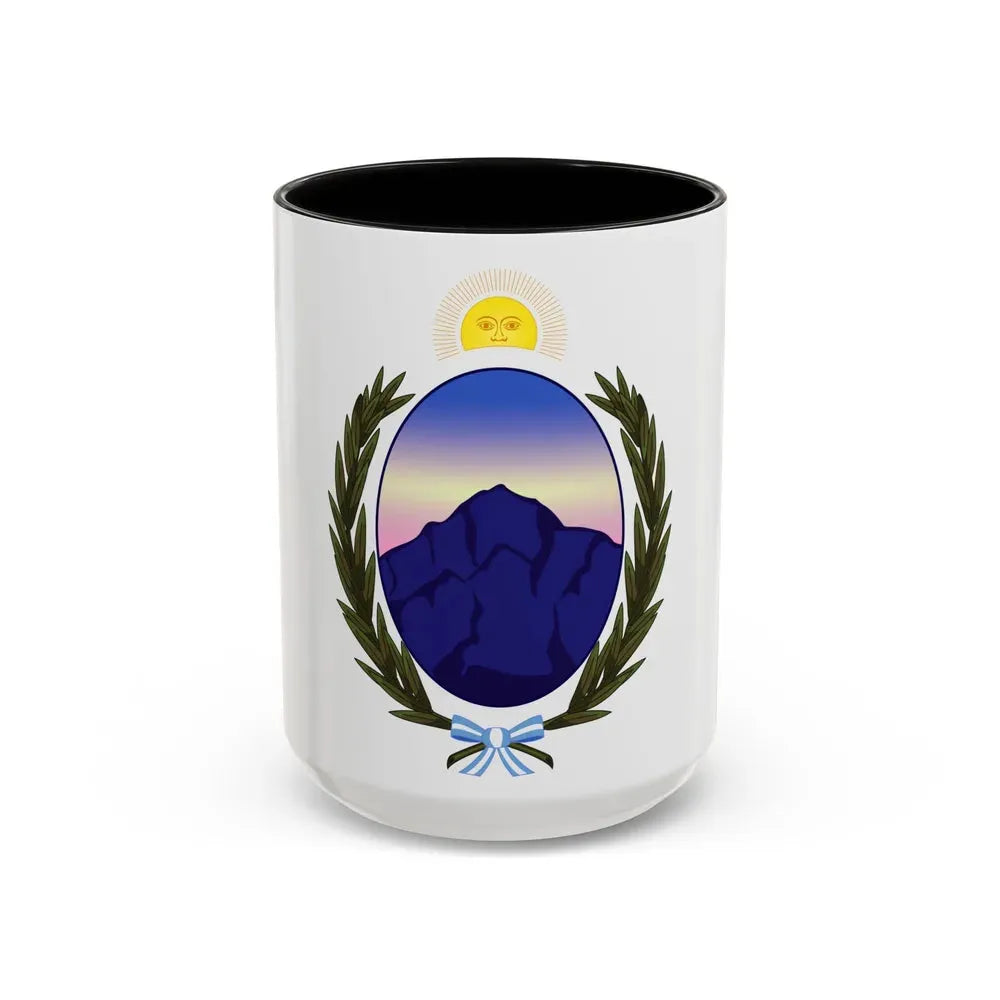 Coat of Arms La Rioja Argentina - Accent Coffee Mug 15oz Black - Go Mug Yourself