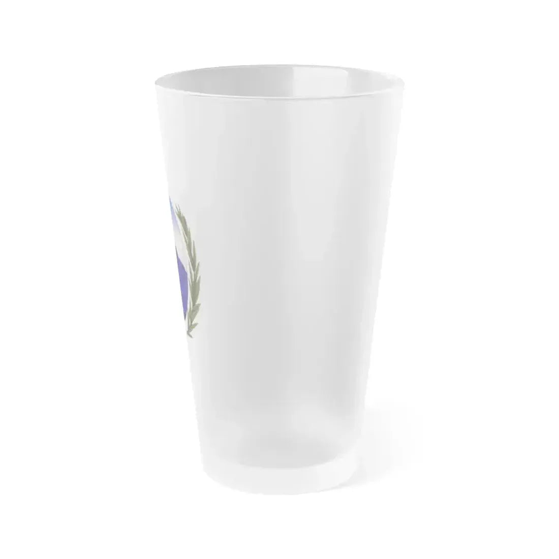 Coat of Arms La Rioja Argentina - Frosted Pint Glass 16oz - Go Mug Yourself