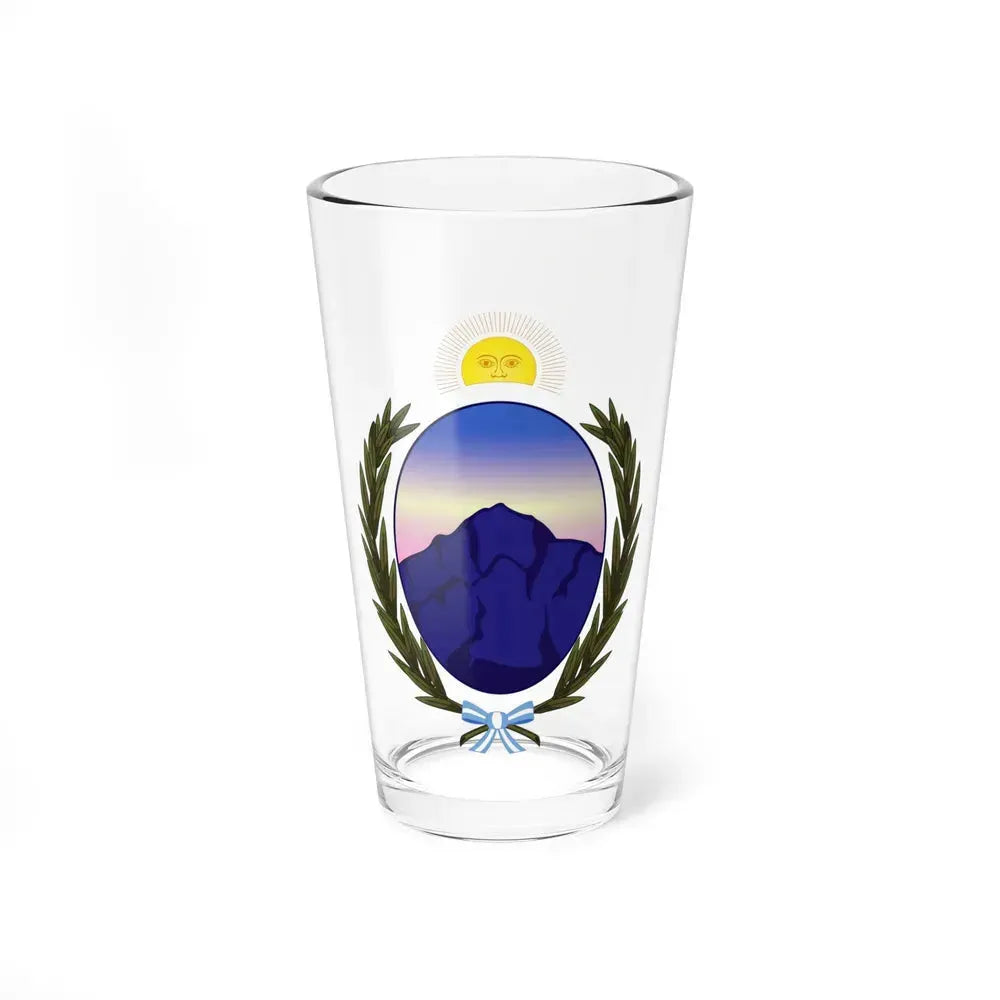 Coat of Arms La Rioja Argentina - Pint Glass 16oz 16oz - Go Mug Yourself