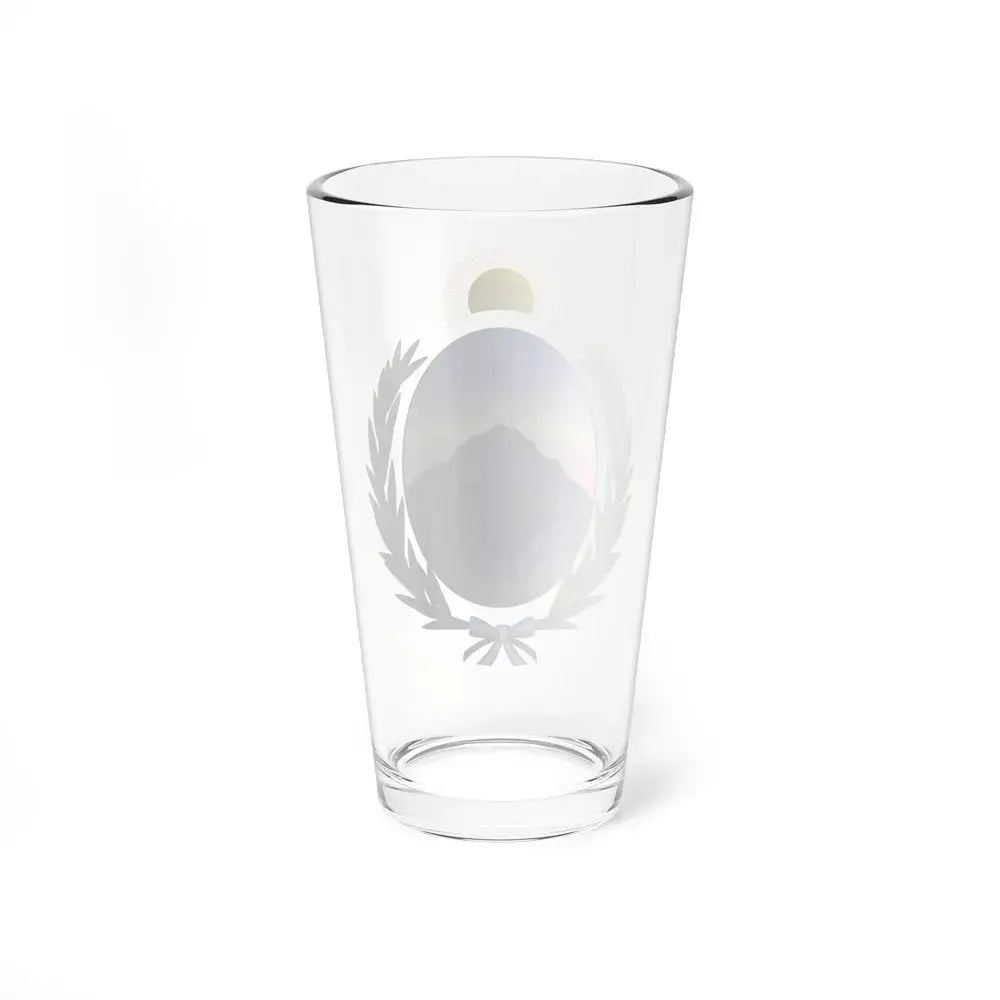 Coat of Arms La Rioja Argentina - Pint Glass 16oz - Go Mug Yourself