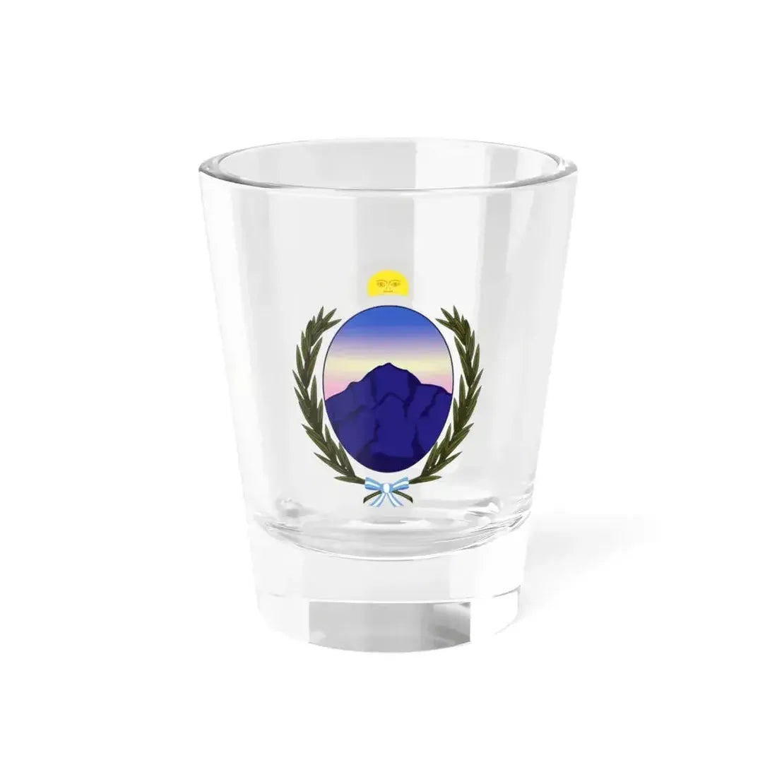 Coat of Arms La Rioja Argentina - Shot Glass 1.5oz 1.5oz - Go Mug Yourself