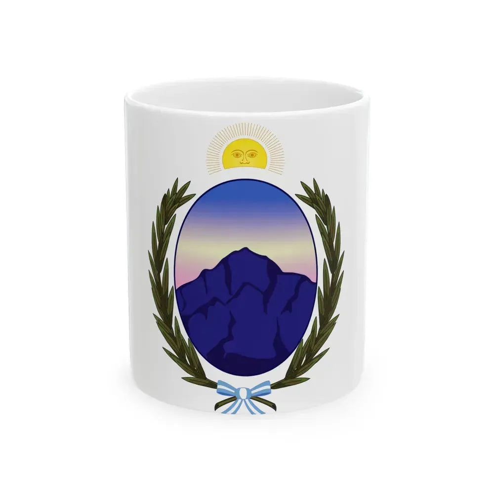 Coat of Arms La Rioja Argentina - White Coffee Mug 11oz - Go Mug Yourself