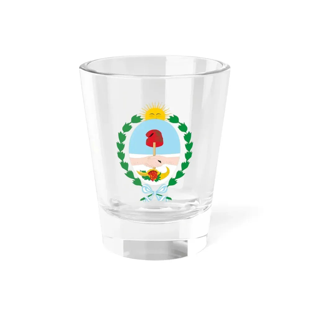 Coat of Arms Mendoza Argentina - Shot Glass 1.5oz 1.5oz - Go Mug Yourself