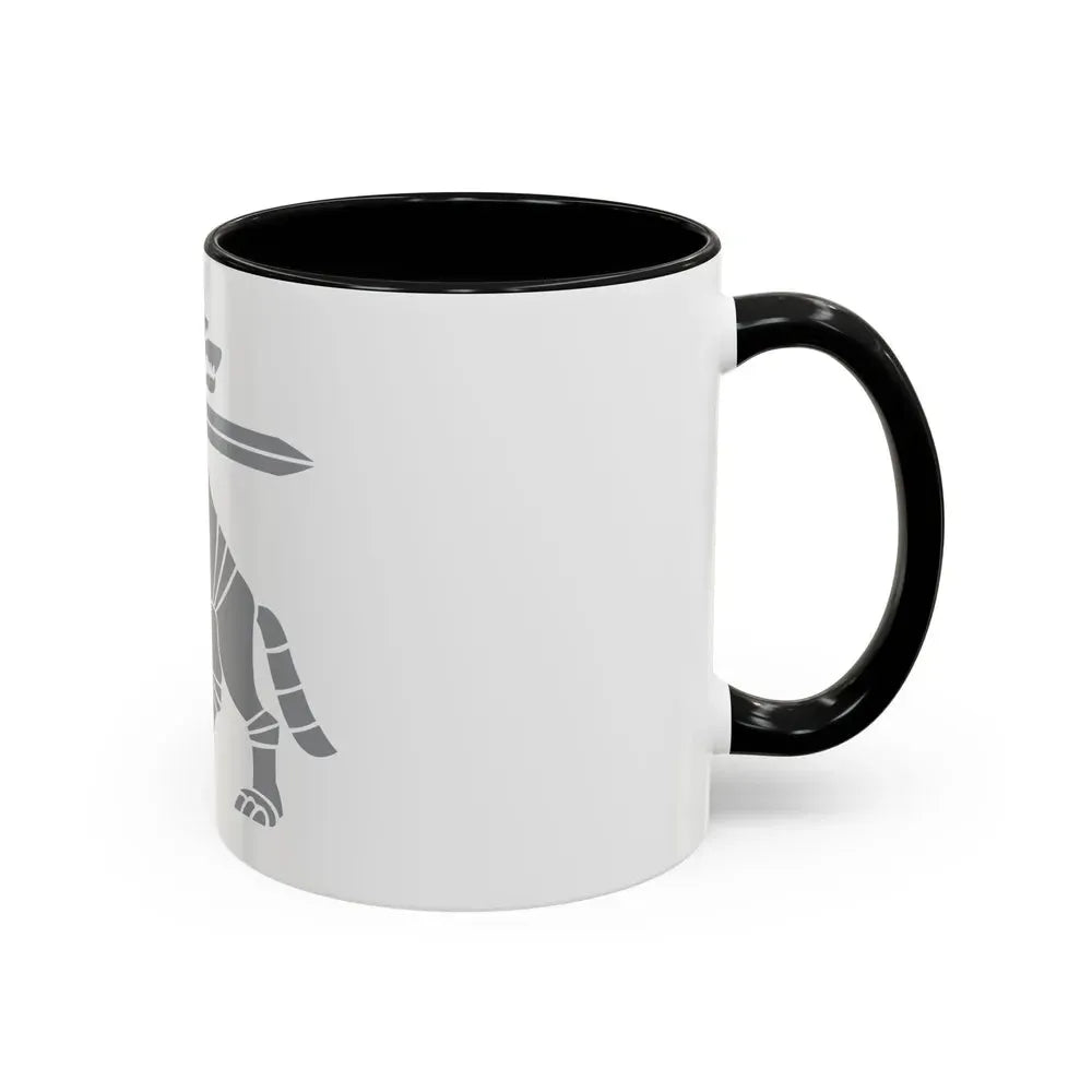 Coat of Arms Ministry of National Defence Lithuania - Accent Coffee Mug - Go Mug Yourself