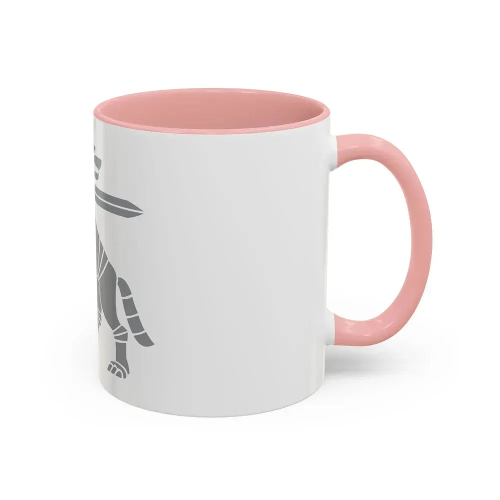 Coat of Arms Ministry of National Defence Lithuania - Accent Coffee Mug - Go Mug Yourself