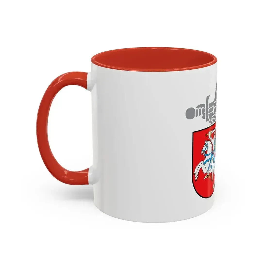 Coat of Arms Ministry of National Defence Lithuania - Accent Coffee Mug - Go Mug Yourself