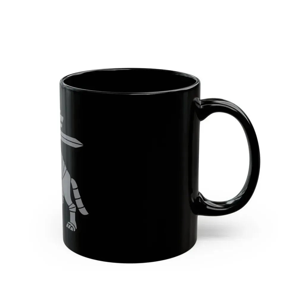 Coat of Arms Ministry of National Defence Lithuania - Black Coffee Mug - Go Mug Yourself