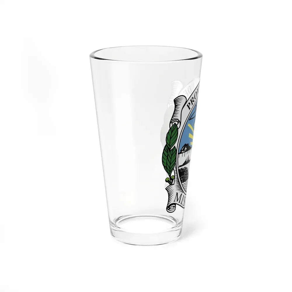 Coat of Arms Misiones Argentina - Pint Glass 16oz - Go Mug Yourself