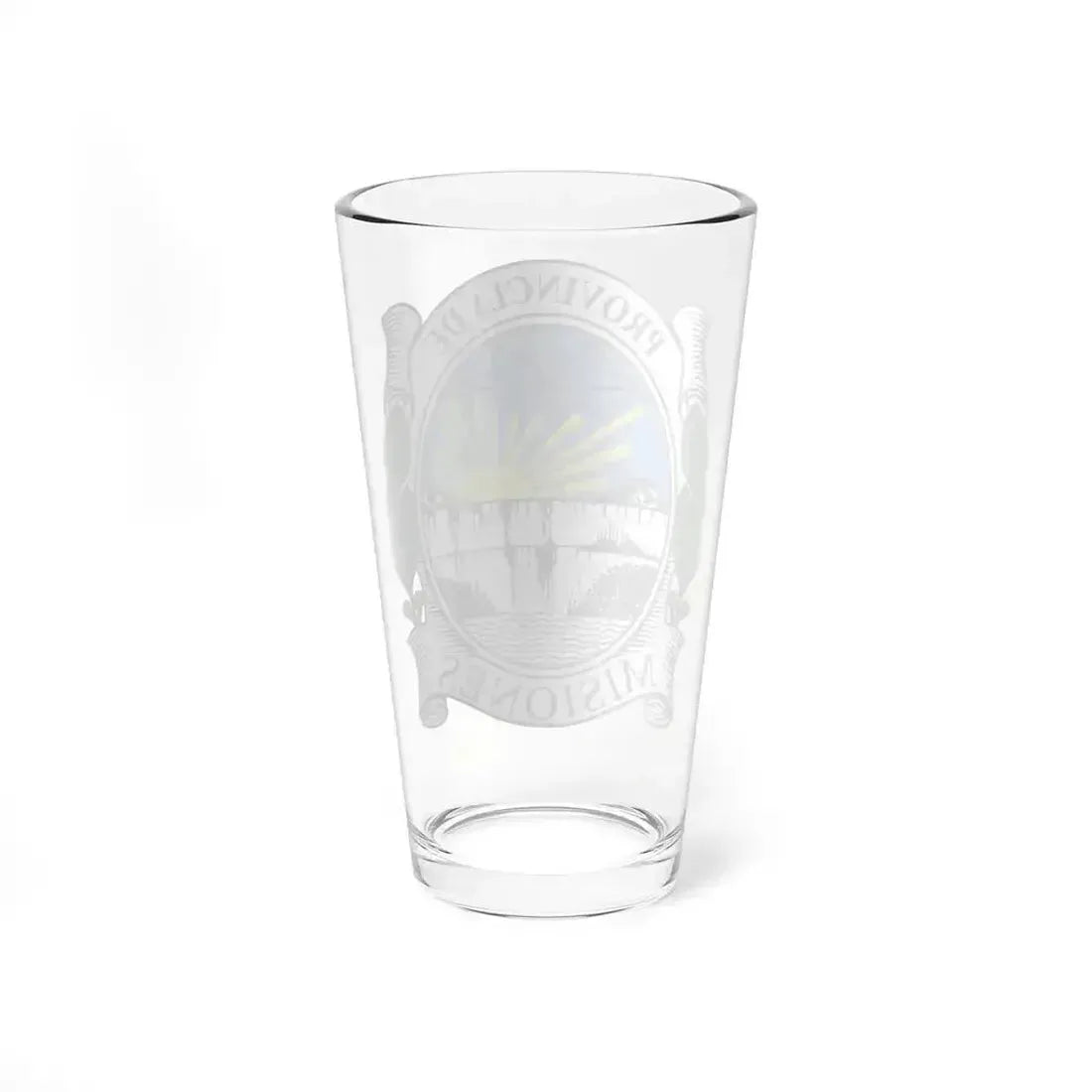 Coat of Arms Misiones Argentina - Pint Glass 16oz - Go Mug Yourself