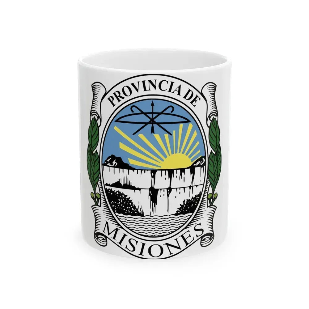 Coat of Arms Misiones Argentina - White Coffee Mug 11oz - Go Mug Yourself