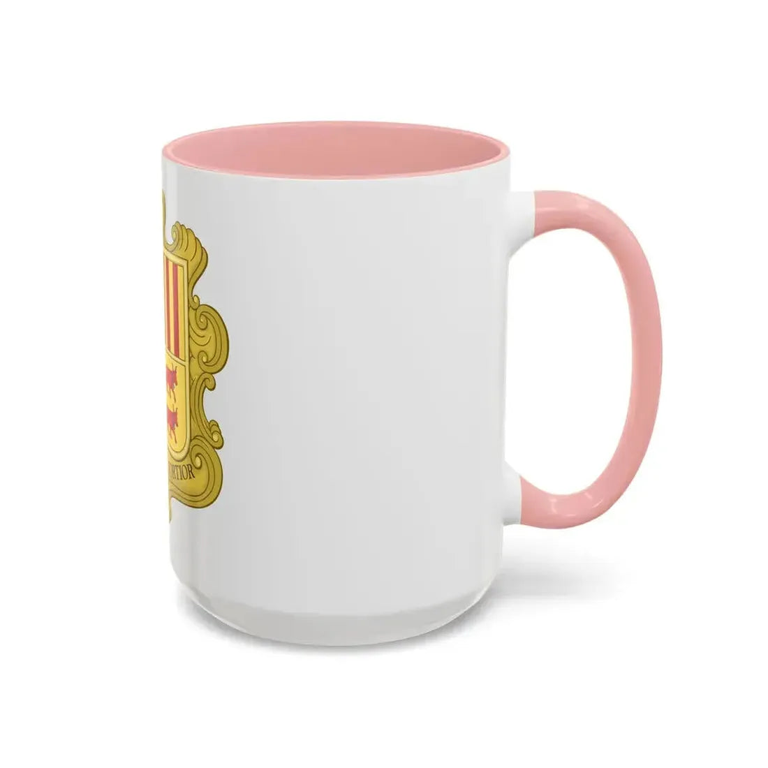 Coat of arms of Andorra (1580) - Accent Coffee Mug - Go Mug Yourself