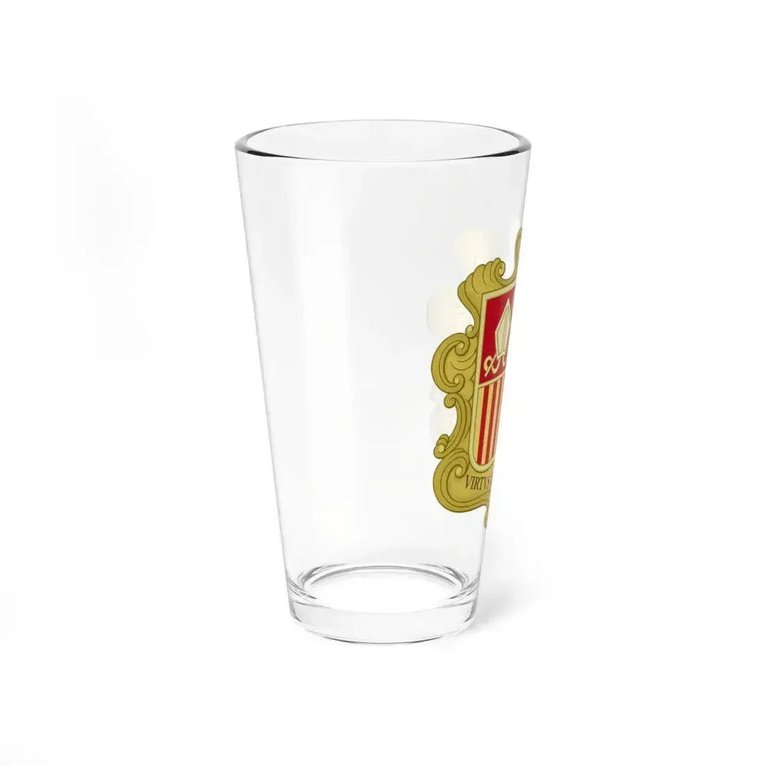 Coat of arms of Andorra (1580) - Pint Glass 16oz - Go Mug Yourself