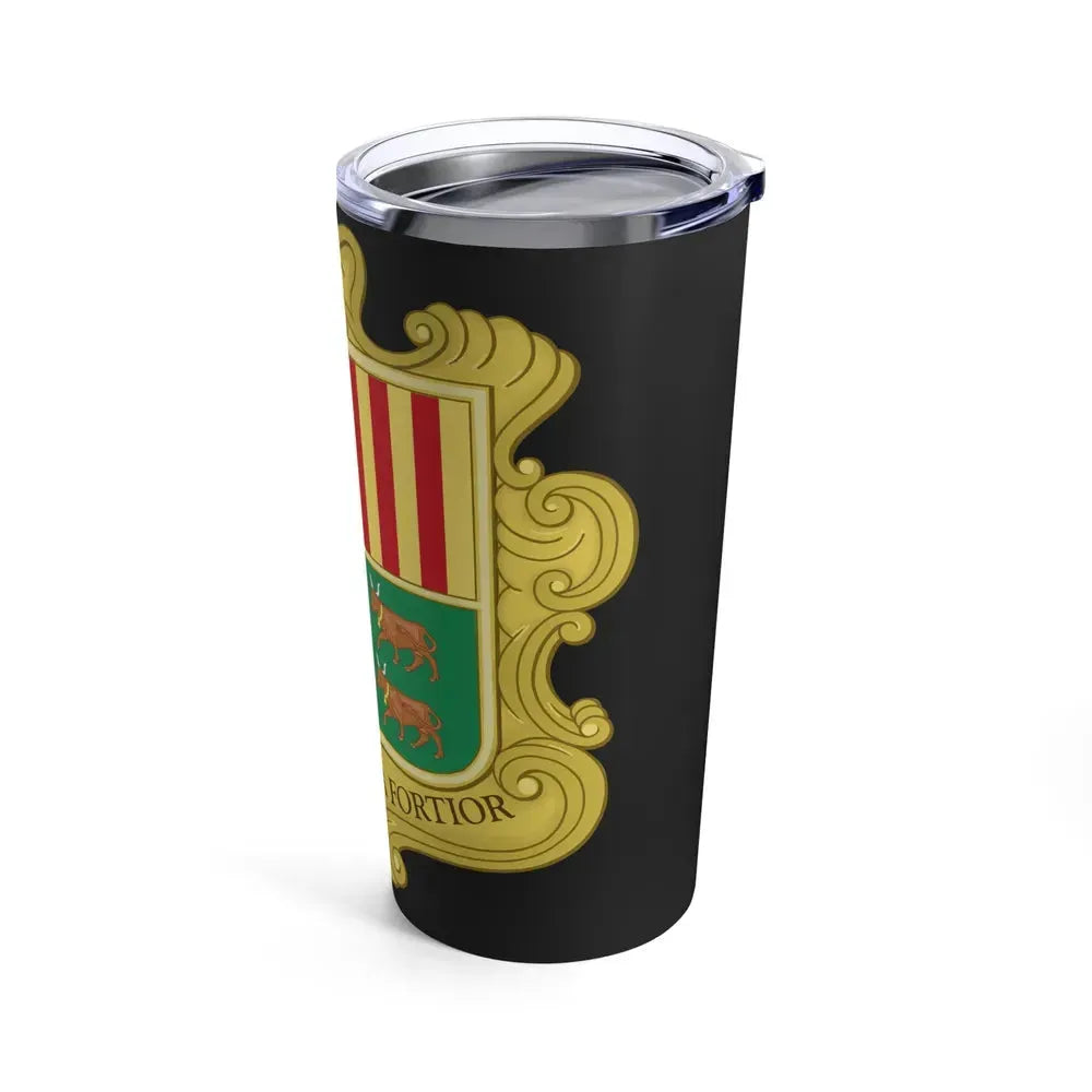 Coat of arms of Andorra (1949-1959) - Tumbler 20oz - Go Mug Yourself