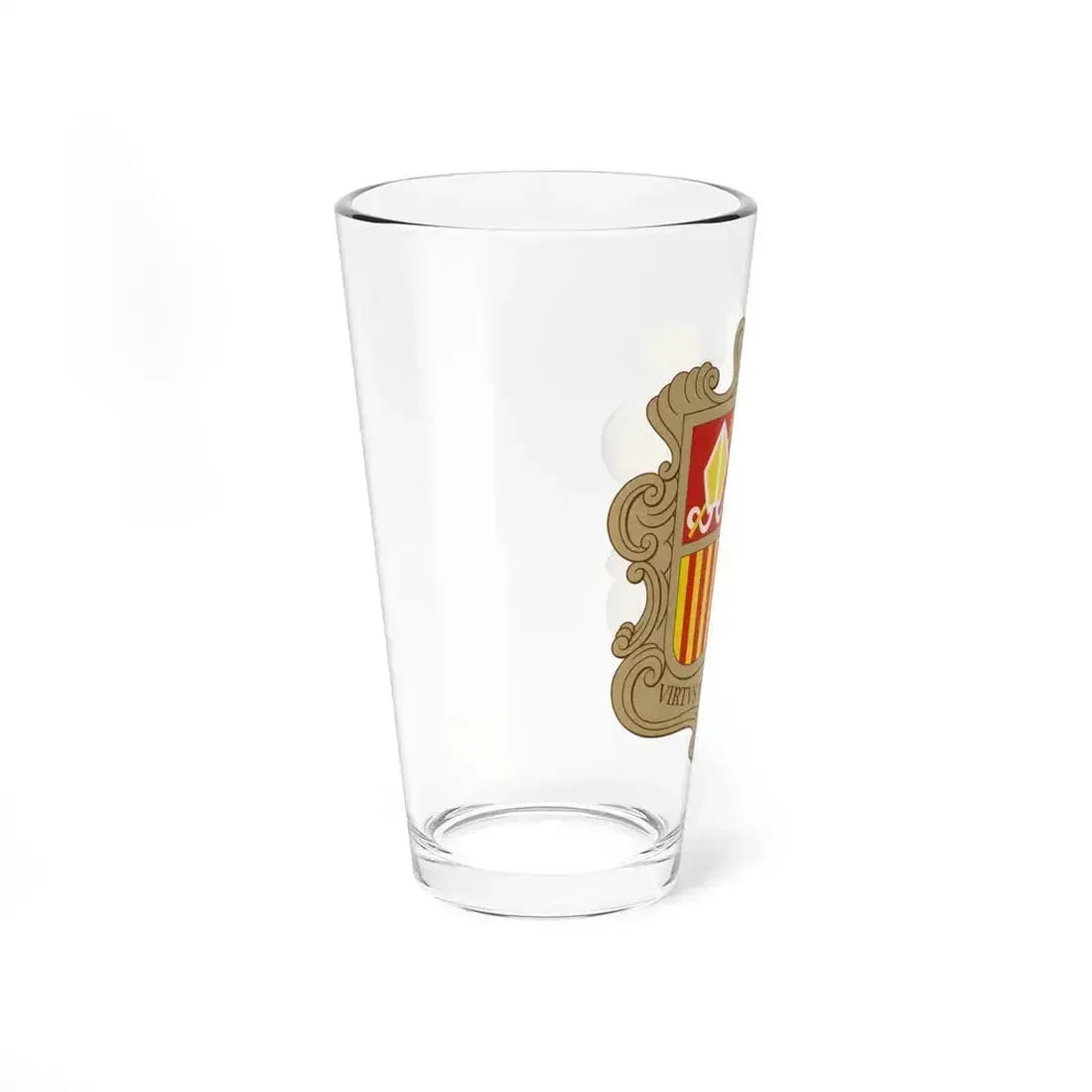 Coat of arms of Andorra - Pint Glass 16oz - Go Mug Yourself
