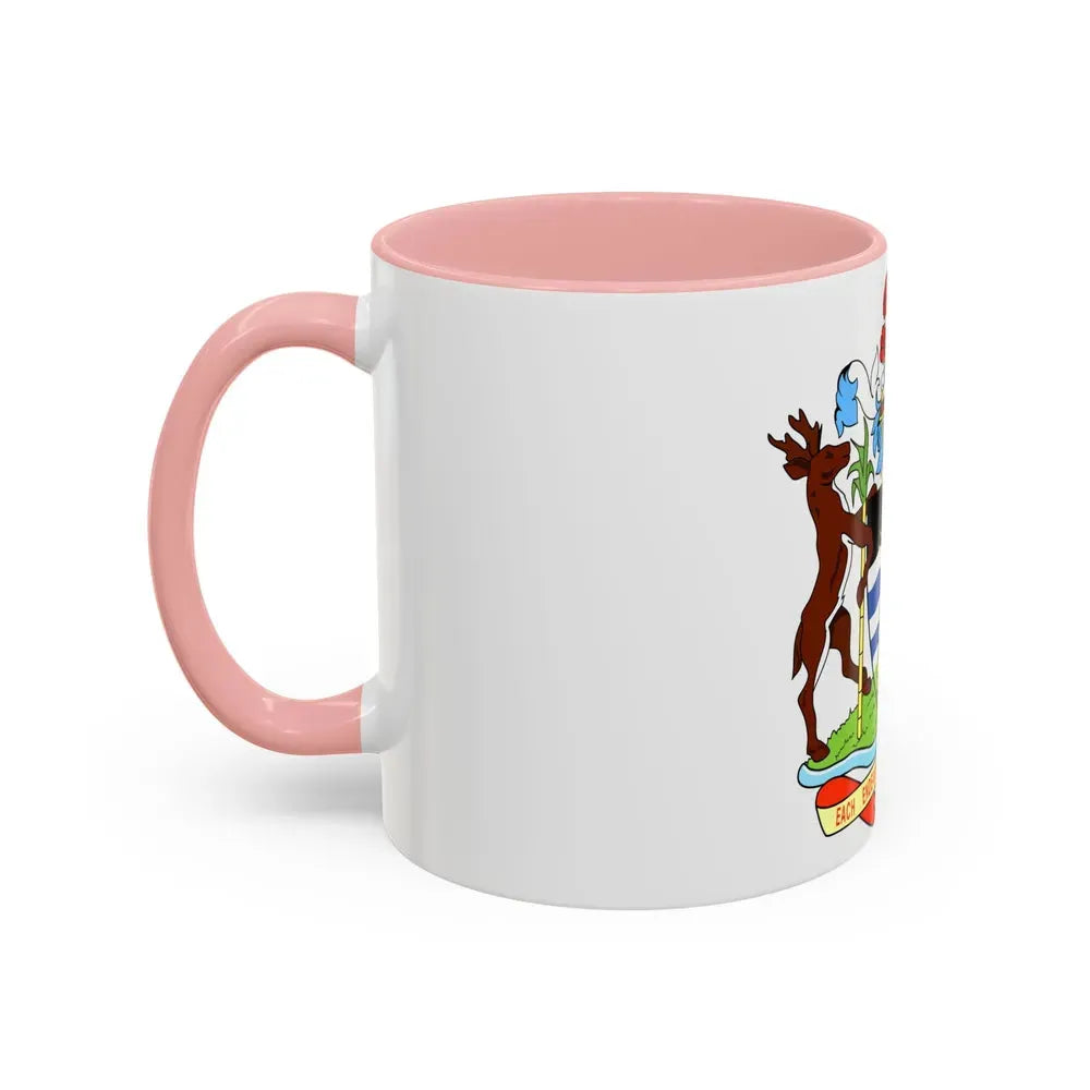 Coat of arms of Antigua and Barbuda - Accent Coffee Mug - Go Mug Yourself