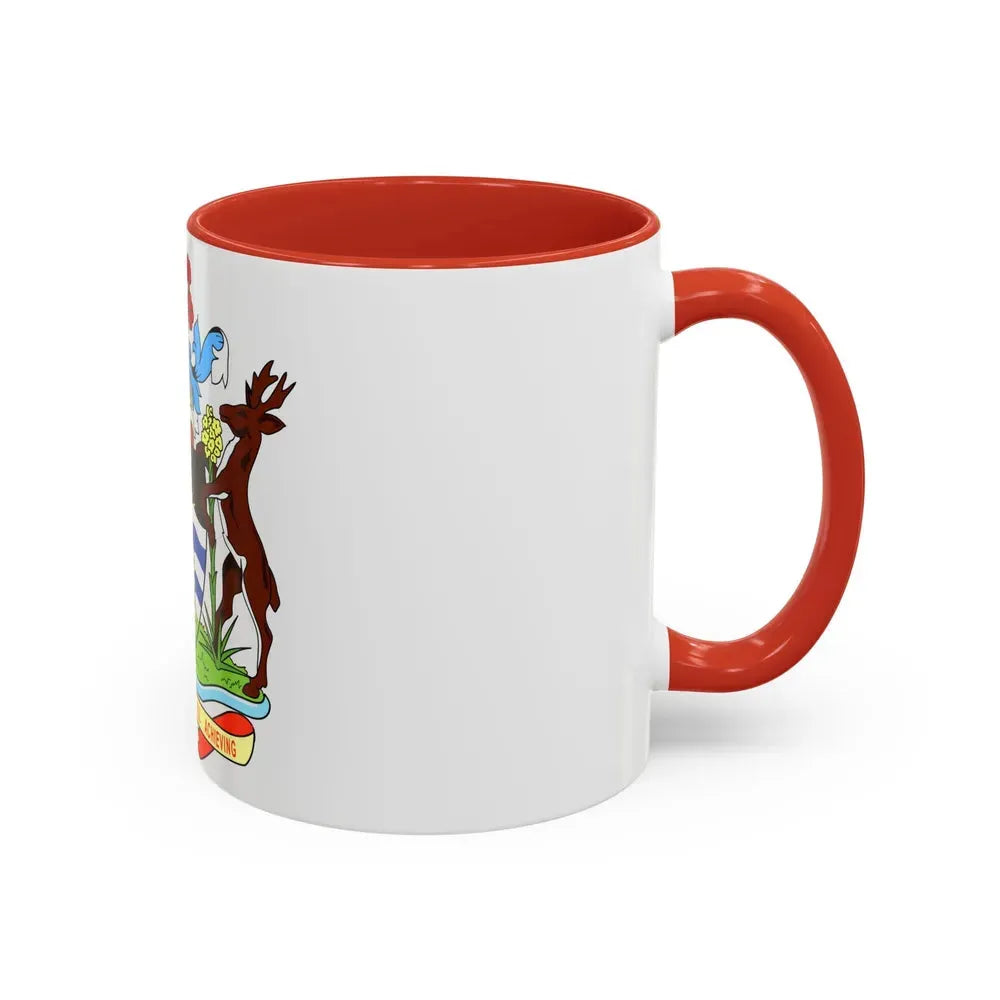 Coat of arms of Antigua and Barbuda - Accent Coffee Mug - Go Mug Yourself
