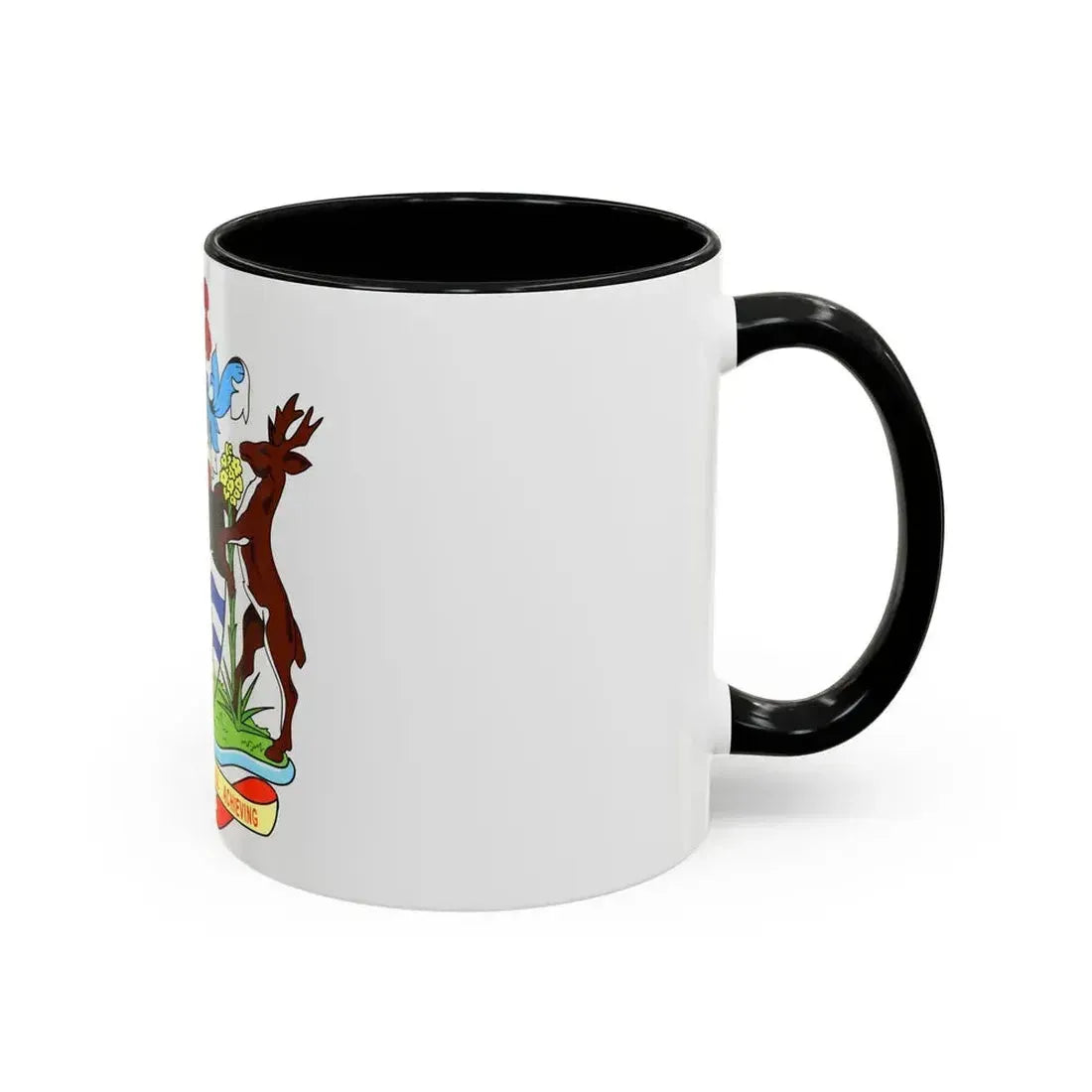 Coat of arms of Antigua and Barbuda - Accent Coffee Mug - Go Mug Yourself