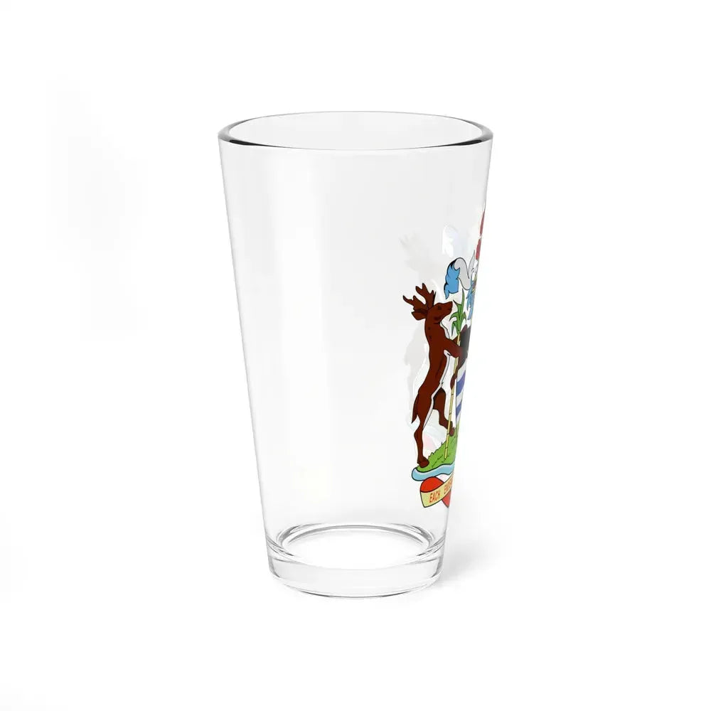 Coat of arms of Antigua and Barbuda - Pint Glass 16oz - Go Mug Yourself